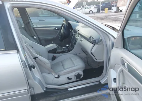 2005 Mercedes-Benz C 230 Kompressor Sport from USA, damaged, VIN WDBRF40J25F627419